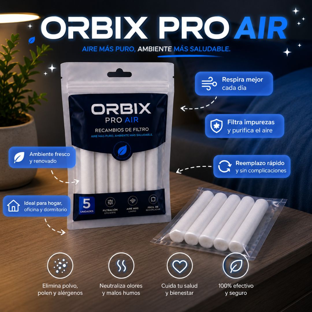 Pack 5 recambios para Orbix Pro Air™