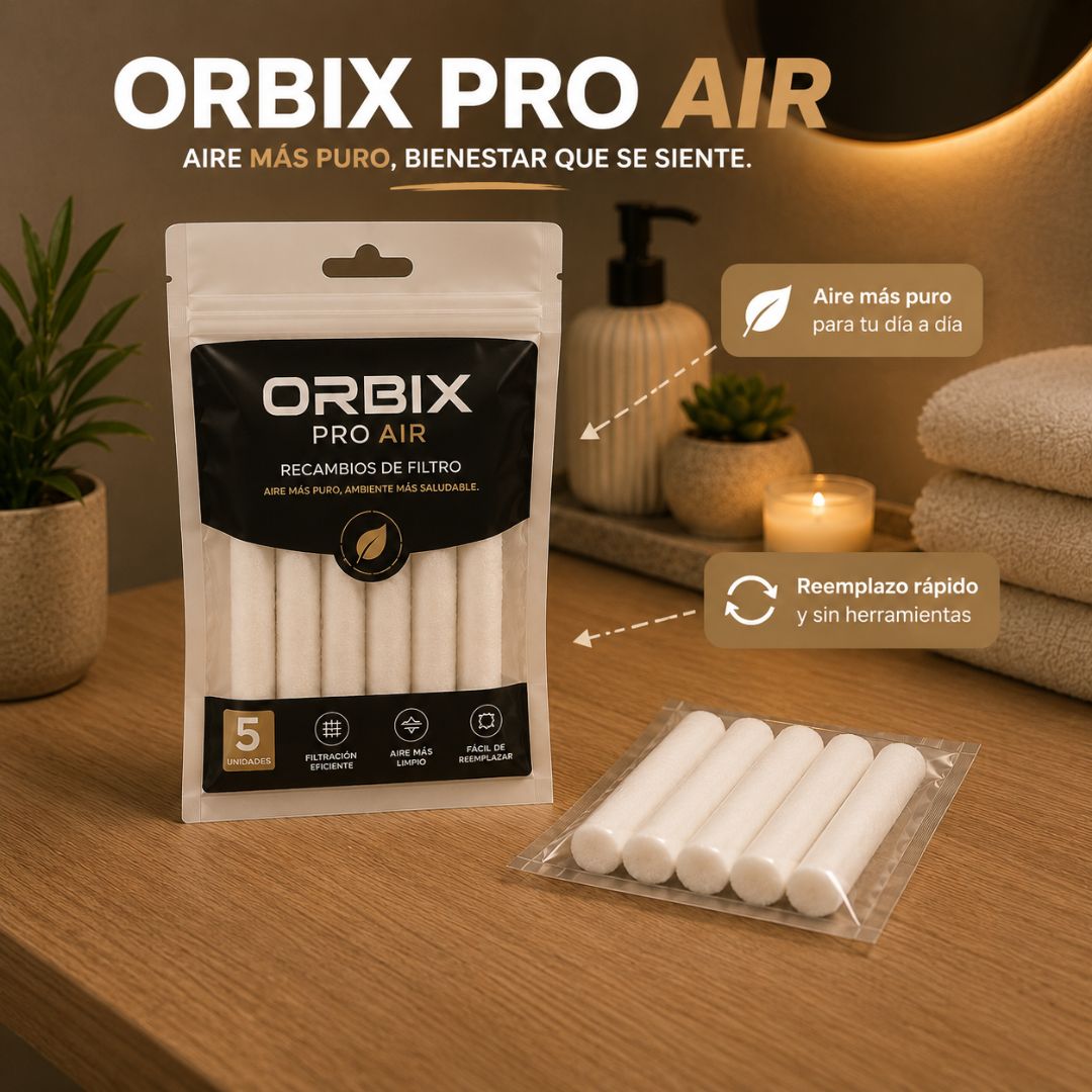 Pack 5 recambios para Orbix Pro Air™